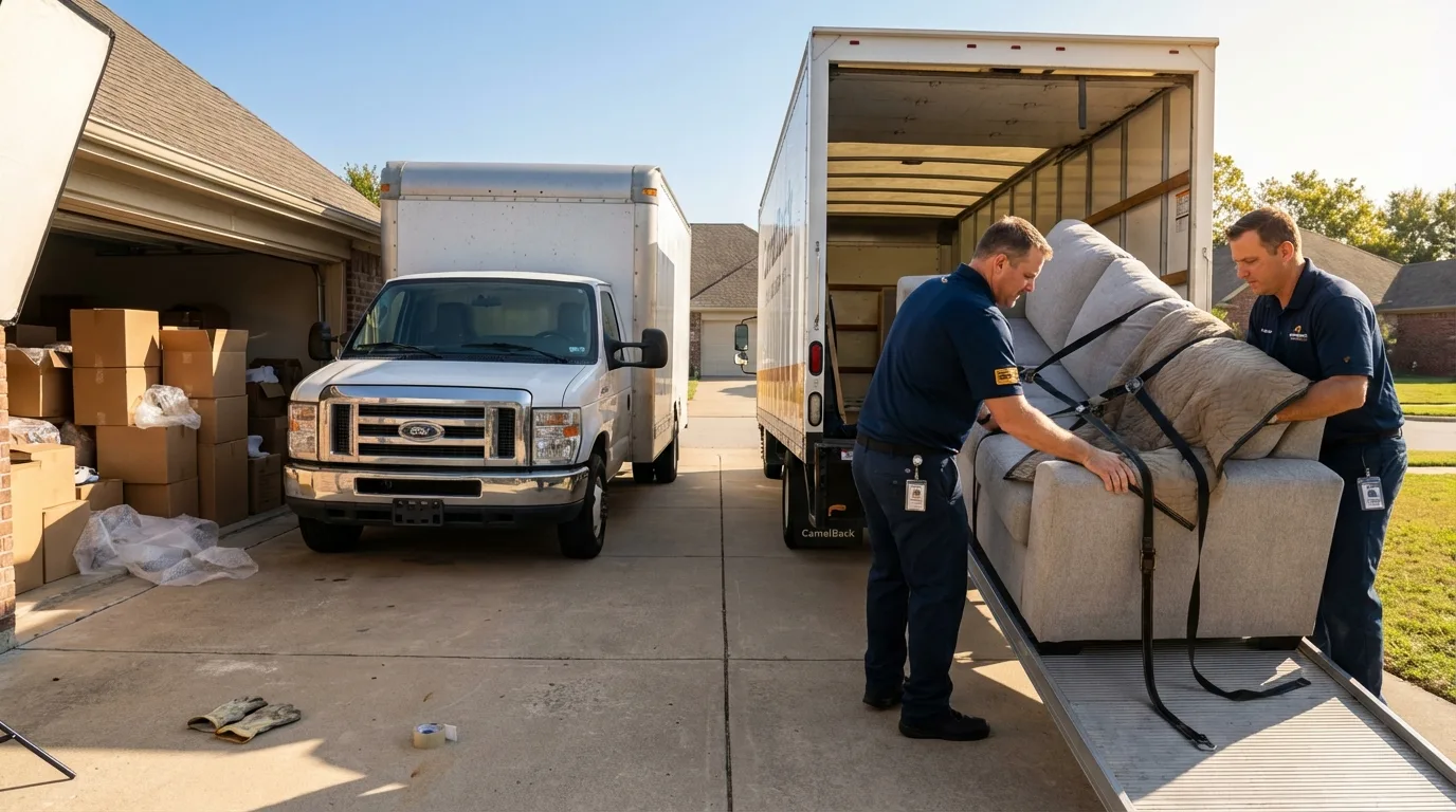 DIY truck vs professional crew comparison in Herington